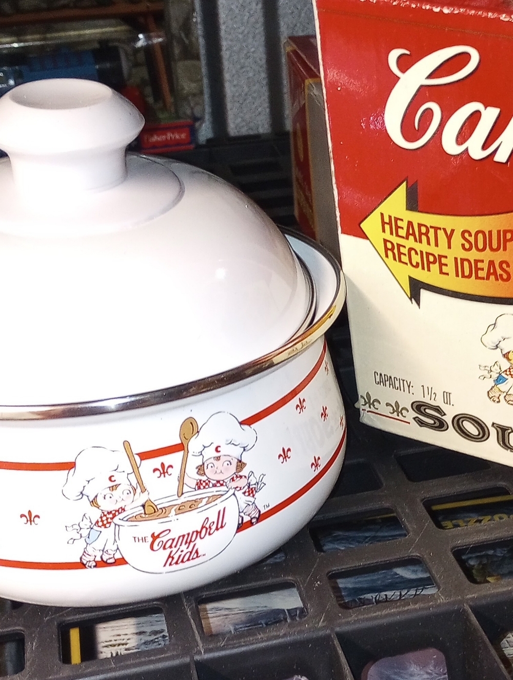 Vintage Campbell's Kids Soup Pot